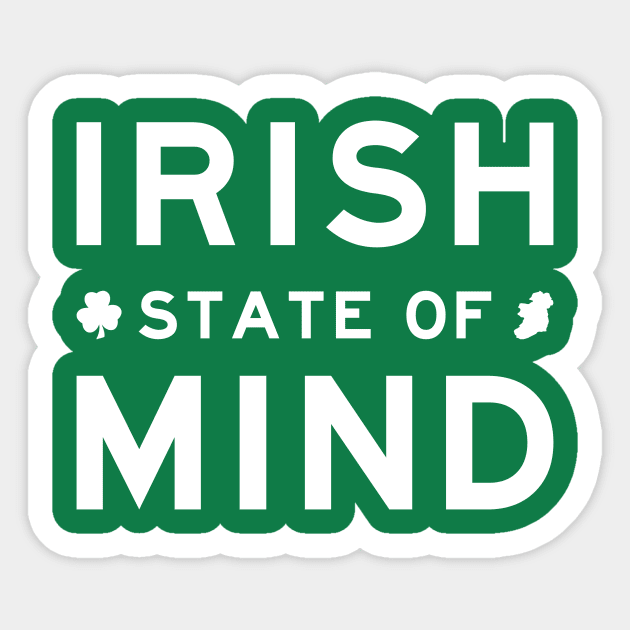 Irish State of Mind Sticker by fimbis